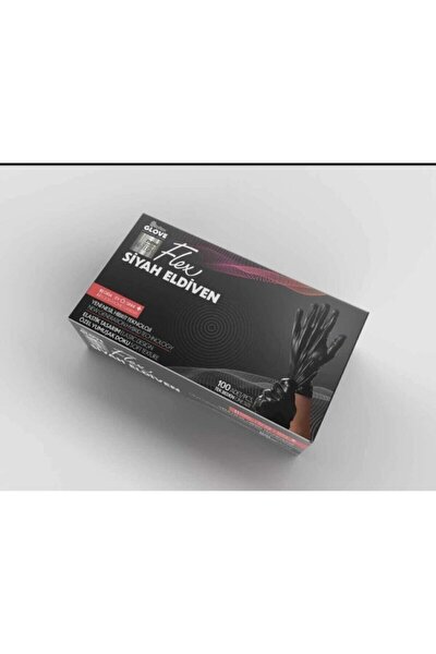 Flex Glove Pudrasız 100 Lü Siyah / M Beden