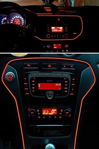 sahlan 5 metre tum renkler arac ici torpido ledi renkli ip neon ip led fiyati yorumlari trendyol
