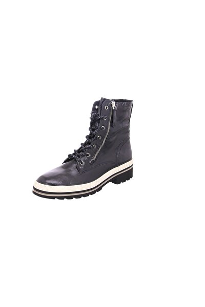 Stiefelette - Schwarz - Flacher Absatz