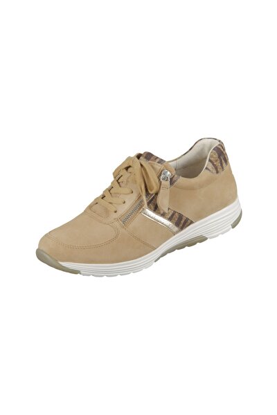 Sneaker - Beige - Flacher Absatz