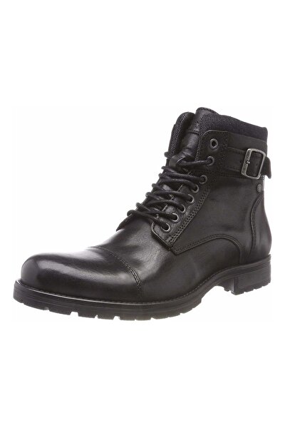 Stiefelette - Schwarz - Flacher Absatz