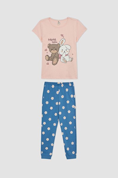 Pyjama - Rosa - Print