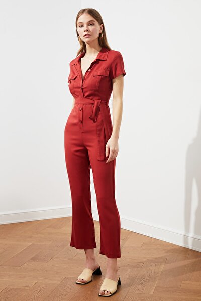 Jumpsuit - Orange - Relaxed