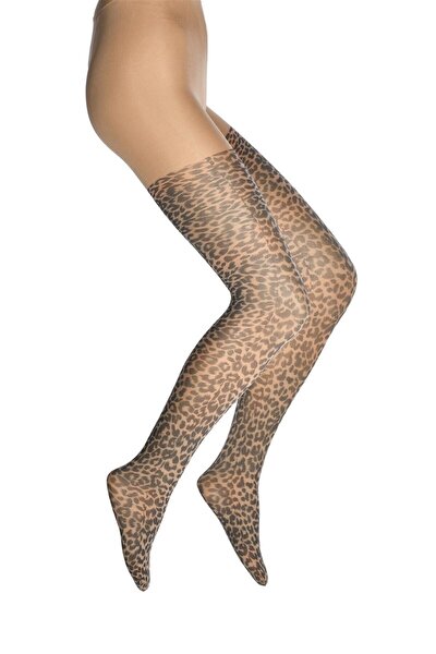 ToDo Store Leopar Desenli Ince Kadın Külotlu Çorap Fiyatı, Yorumları -  Trendyol