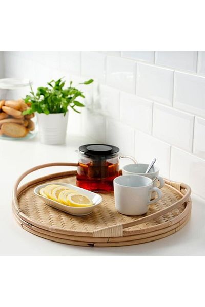 ikea bambu tepsi 43 cm meridyendukkan servis tepsi bambu fiyati yorumlari trendyol