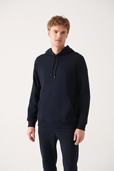 Sweatshirt - Navy blue - Regular fit