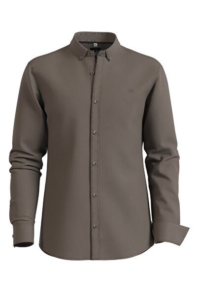 Hemd - Braun - Regular Fit
