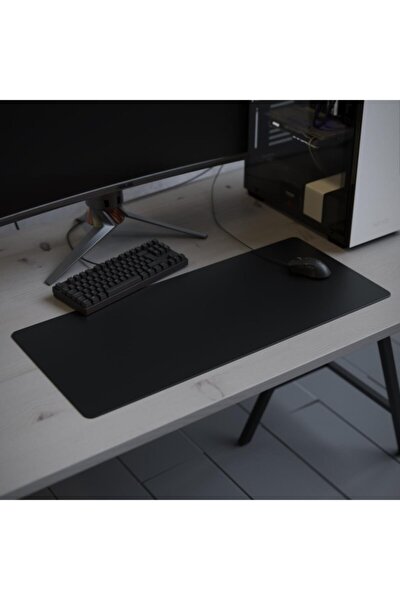 gamemar duz siyah gamemar desenli dikisli yikanabilir gaming oyuncu mousepad 80 30cm fiyati yorumlari trendyol