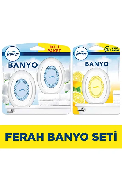 febreze banyo kokusu deneyimi paketi 3 lu fiyati yorumlari trendyol
