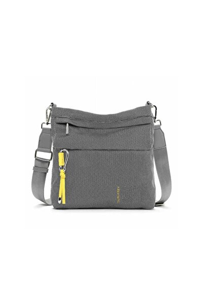 Handtasche - Grau - Strukturiert
