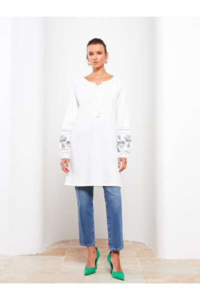 Tunika - Ecru - Regular Fit