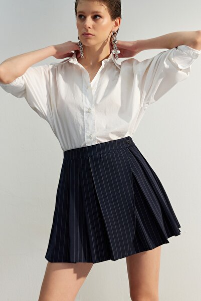 Skirt - Navy blue - Mini