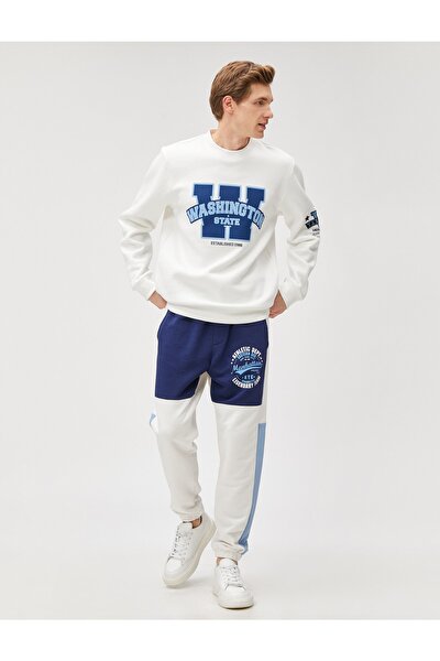Sweatshirt - Ecru - Regular Fit