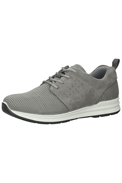 Flacher Schuh - Grau - Flacher Absatz