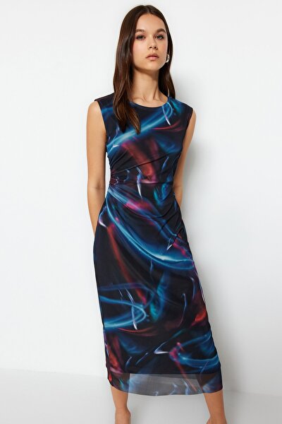 Dress - Multicolored - A-line
