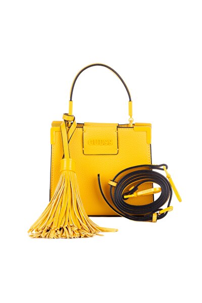 Handtasche - Gelb - Unifarben