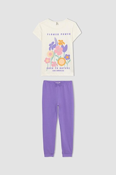 Pyjama - Ecru - Print