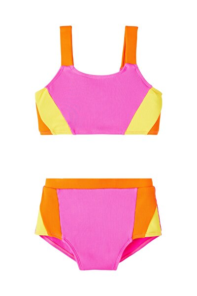 Badeanzug - Mehrfarbig - Colorblock