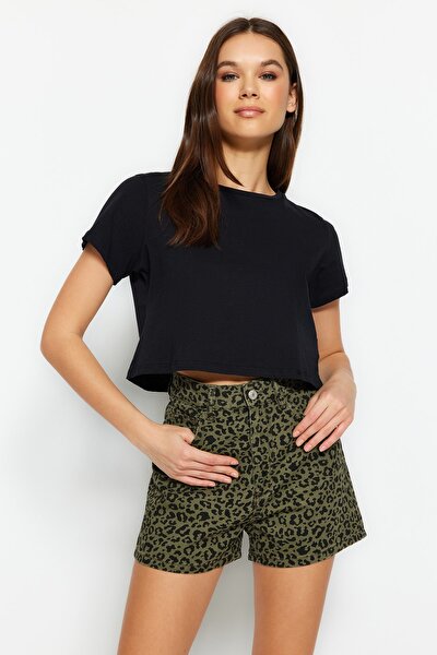 Shorts - Mehrfarbig - Hoher Bund
