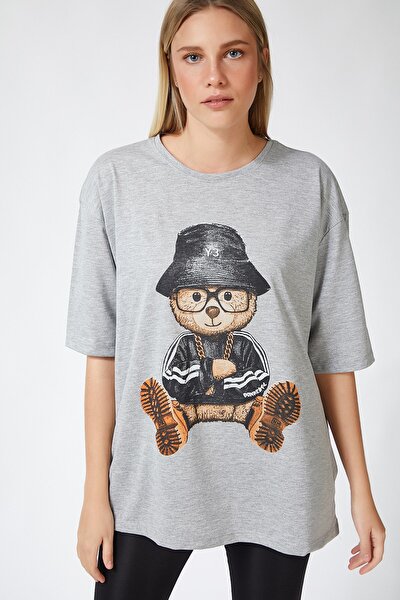 T-Shirt - Grau - Regular Fit
