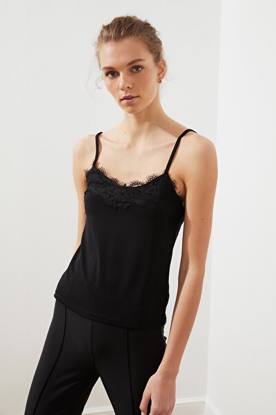Unterhemd - Schwarz - Slim Fit
