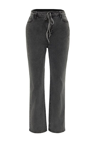 Plus Size Jeans - Gray - Bootcut