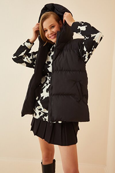 Weste - Schwarz - Puffer