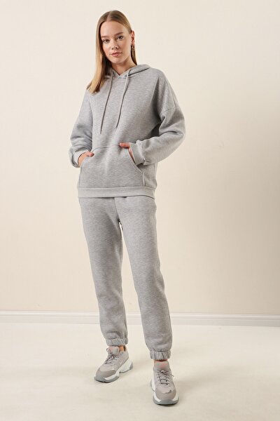 Sweatsuit - Gray - Regular fit