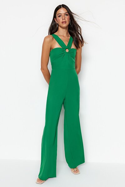 Jumpsuit - Green - Relaxed fit
