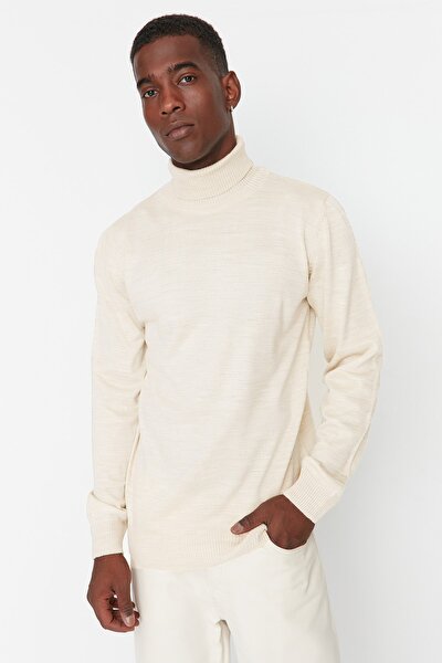 Sweater - Ecru - Slim fit