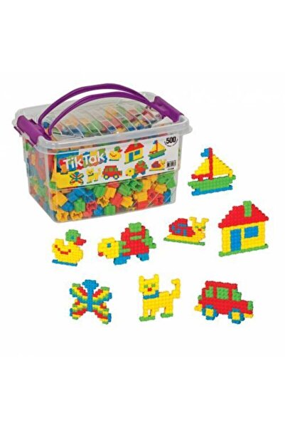 Tiktak 500 Parça Lego Oyuncak Eğitici Çocuk Oyuncakları