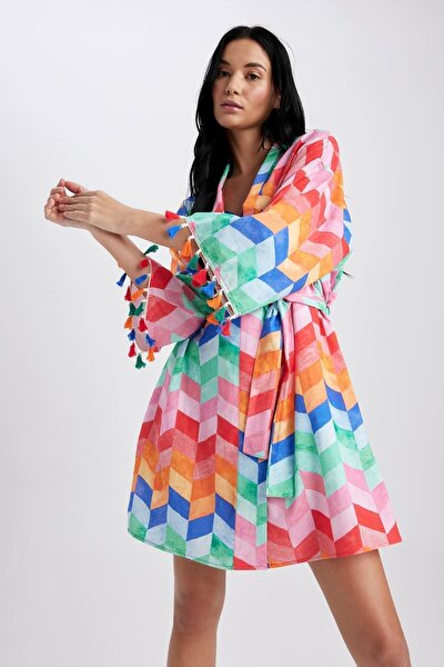 Kimono & Kaftan - Rot - Regular Fit