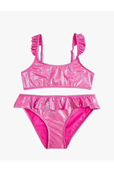 Bikini-Set - Rosa - Unifarben