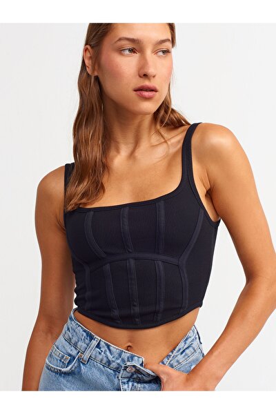Bluse - Schwarz - Slim Fit
