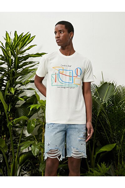 T-Shirt - Weiß - Regular Fit