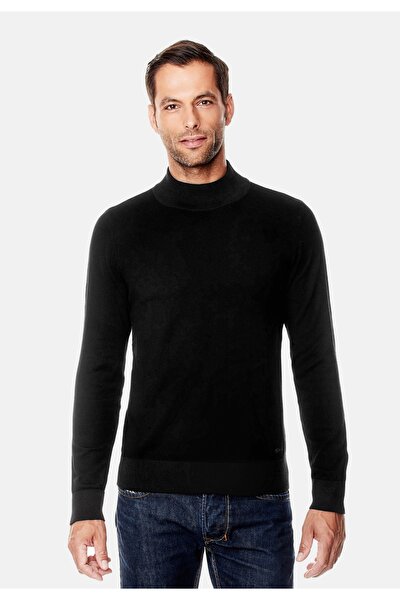 Pullover - Schwarz - Slim Fit