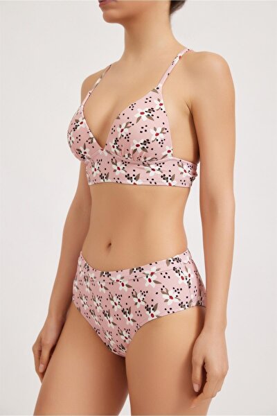 Bikini-Hose - Rosa - Unifarben