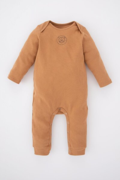 Jumpsuit - Beige - Regular Fit