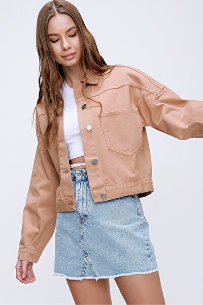 Jacke - Beige - Regular Fit
