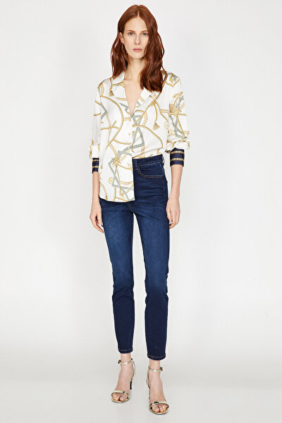 Jeans - Weiß - Slim