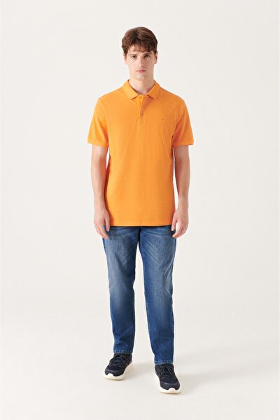 Poloshirt - Orange - Regular Fit