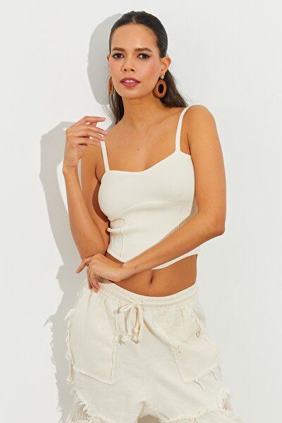 Bluse - Weiß - Slim Fit