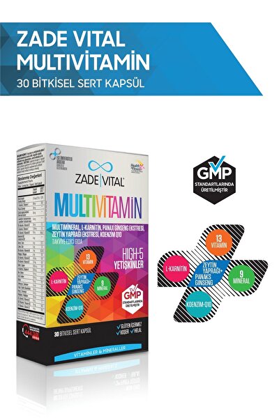 Multivitamin 30 Bitkisel Kapsül