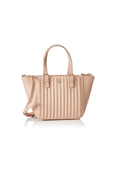 Handtasche - Beige - Strukturiert