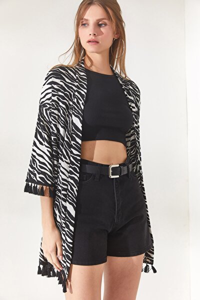 Kimono & Kaftan - Schwarz - Regular Fit