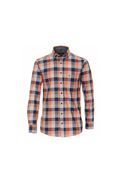 Hemd - Orange - Regular Fit