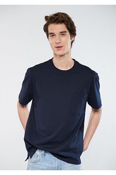 T-Shirt - Dunkelblau - Regular Fit