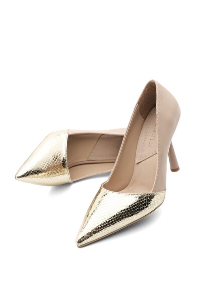 Pumps - Gold - Pfennigabsatz/Stiletto