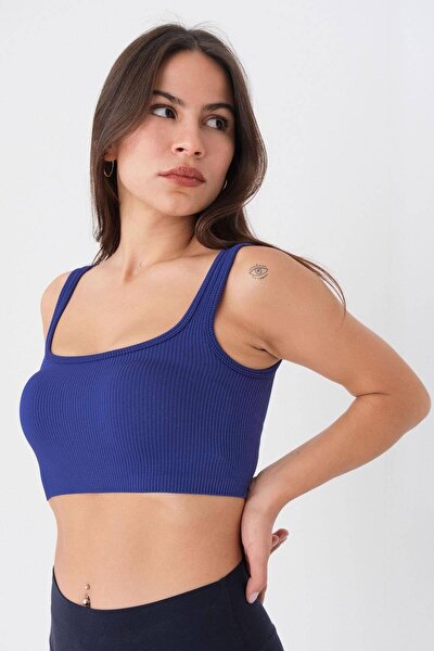 Bustier - Dunkelblau - Unifarben