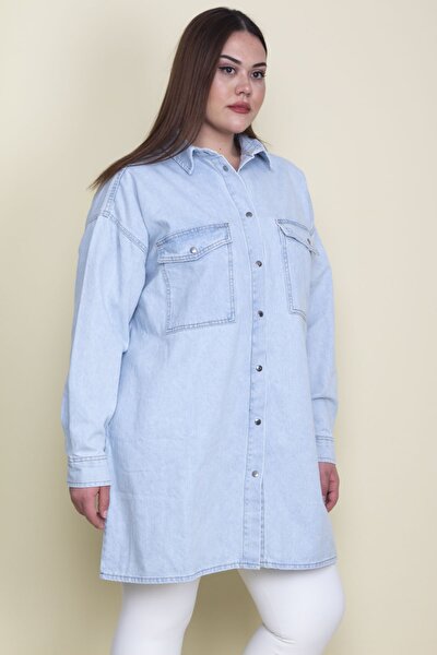 Plus Size Jacket - Blue - Regular fit
